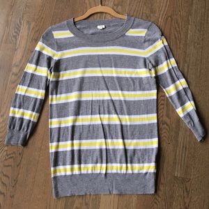 J. Crew 3/4 length sleeve sweater